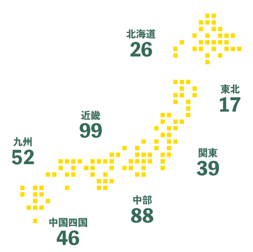 全国導入実績マップ